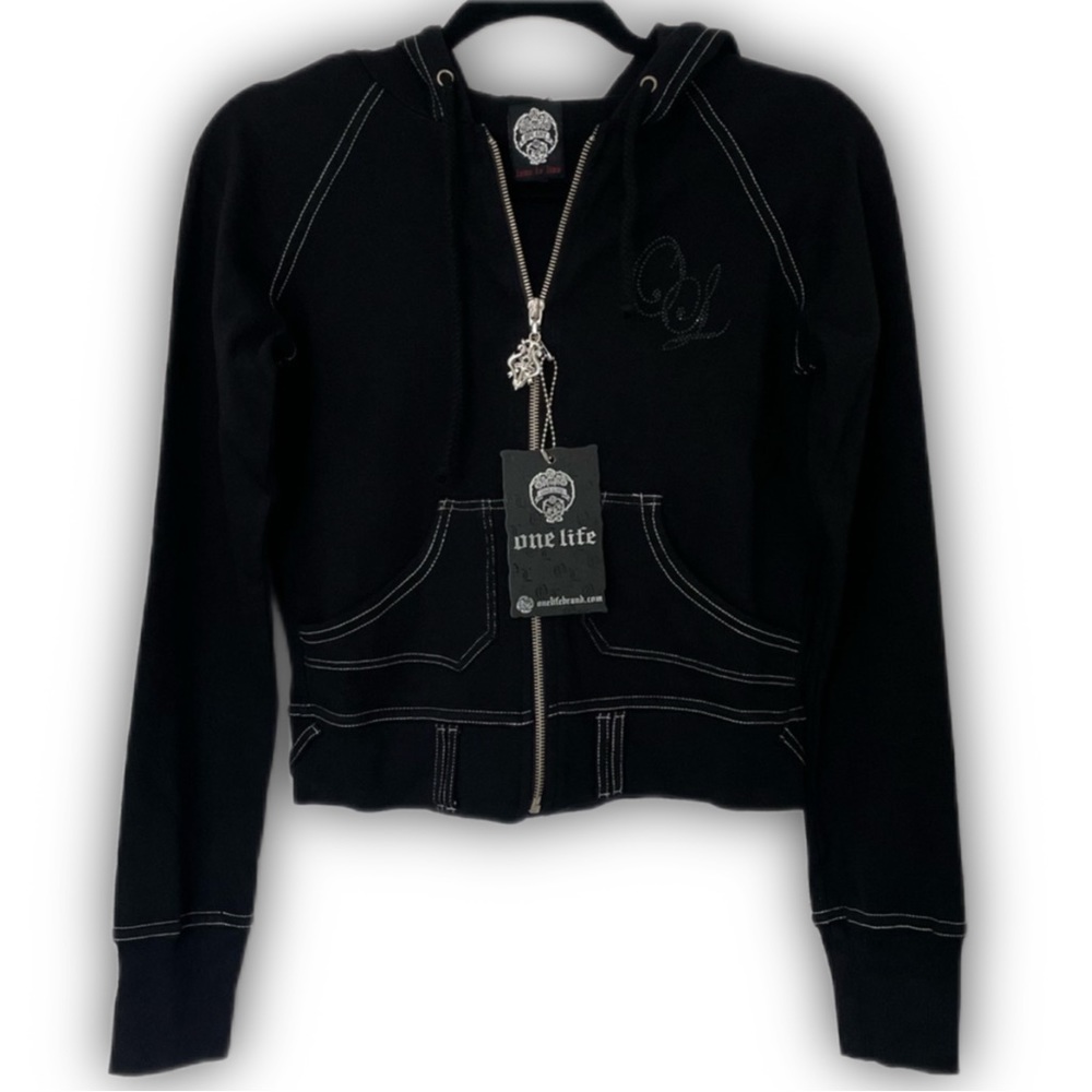 COPY - One life contrast stitch jacket🖤🤍